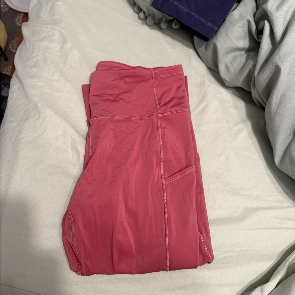Lululemon pink leggings